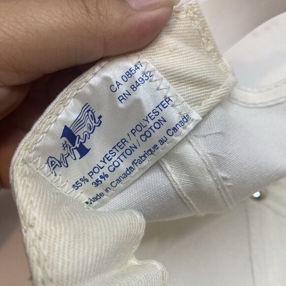 New Vintage Phoenix Coyotes #1 Apparel CCM NHL Snapback Hat Made In Canada - Picture 9 of 10